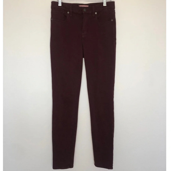 MADEWELL 9" High-Rise Red Skinny Jeans Size 26 - Picture 2 of 6